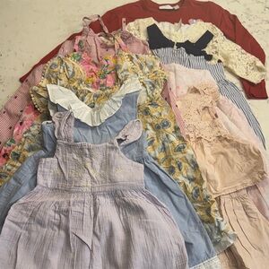 Set of 10 girls dresses size 5